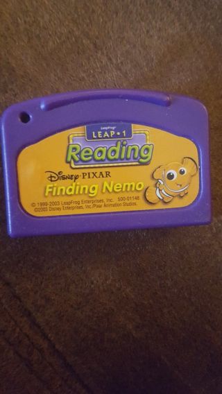 Leap Frog Leappad Finding Nemo / Leap 1 Reading Cartridge Only