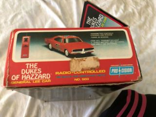 1980 The Dukes of Hazzard radio controlled General Lee car 1/24 scale Box Fixer 6