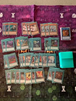 Yu - Gi - Oh Complete Sky Strikers Deck,  Full Extra Deck - Post Ban List - Dasa