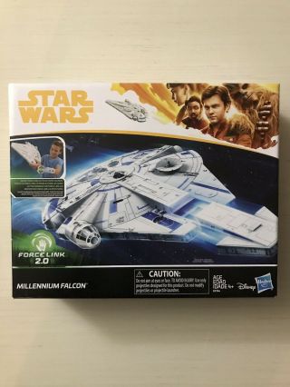 Hasbro Star Wars Force Link 2.  0 Millennium Falcon With Escape Craft