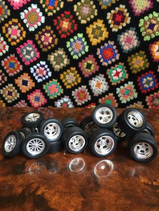 1/18 Scale Diecast Custom Hot Rod Muscle Machines Tires And Wheels For Projects