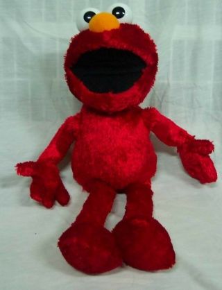 Sesame Street Guess Who Singing Elmo 20 " Plush Stuffed Animal Toy Fisher - Price