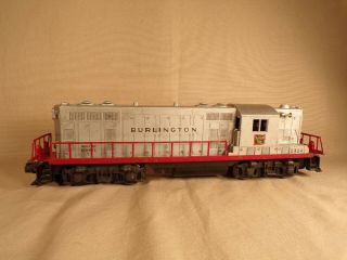 Vintage Lionel Trains Burlington Gp - 7 Diesel No.  2328