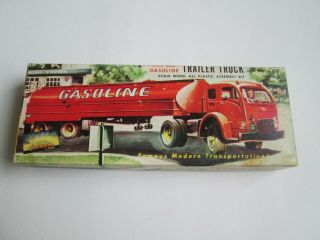 Very Early 1954 / 1955 Aurora 682 - 89 5000 Gallon Trailer Truck Ho Scale