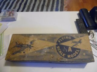 Consolidated Flying Scale Balsa Model Airplane Vought S.  Corsair