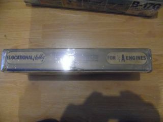 Consolidated flying scale balsa model airplane Vought S.  Corsair 7