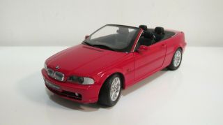1:18 Kyosho Bmw 328i 3 Series E46 Convertible Red Diecast Cars