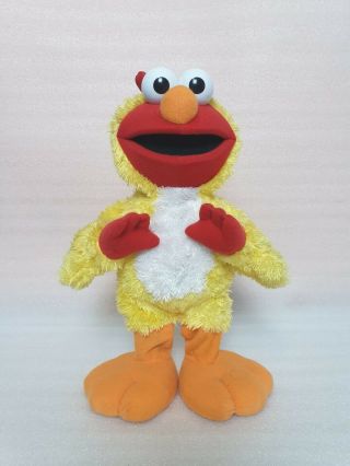 Sesame Street - Chicken Dance Elmo Fisher Price 2001 Singing & Dancing 35 Cm Toy