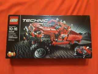 Lego Technic 42029 Customized Pick - Up Truck Untouched.
