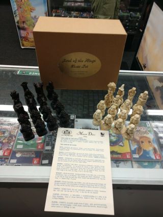 Vintage 1998 Mascott Direct Lord Of The Rings Chess Set