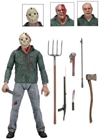 Friday the 13th - 7” Scale Action Figure - Ultimate Part 3 Jason Voorhees - NECA 2
