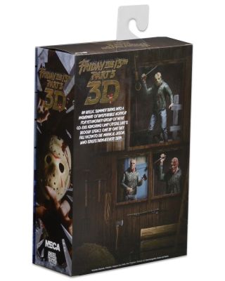 Friday the 13th - 7” Scale Action Figure - Ultimate Part 3 Jason Voorhees - NECA 3