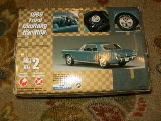 AMT Ertl Pro Shop 1966 Ford Mustang Hardtop Plastic model car kit Inside 6