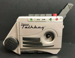 Vintage Home Alone Deluxe Talkboy (1993) Tape Cassette Recorder