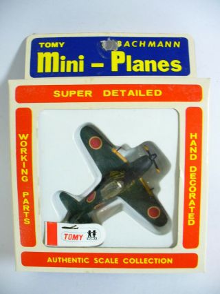Tomy Bachmann Mini Planes Raiden Intercepter Mitsubishi J2m3 Jack 57 1:150
