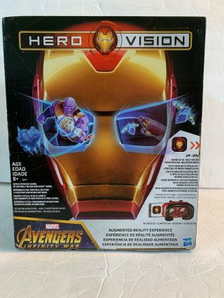 Avengers: Infinity War Hero Vision Iron Man Helmet Vr Reality Experience