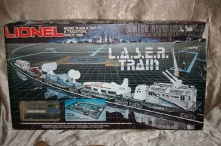 Lionel 6 - 1150 L.  A.  S.  E.  R.  Train Set With Glow In The Dark Parts Vg Cond W/box