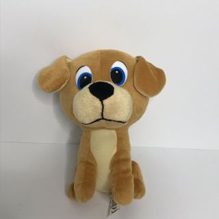 Classic Toy Company Puppy Dog Plush Stuffed Animal 8 " Sitting