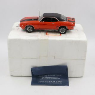 Franklin 1:24 - Scale 1969 Chevy Camaro Z - 28 Die - Cast W/box
