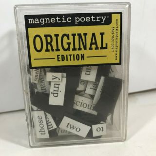 The Magnetic Poetry Kit