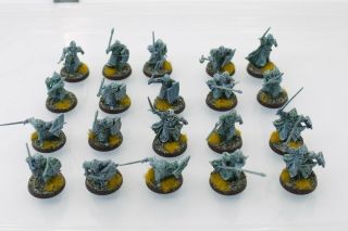 Warhammer Army Lord Of The Rings Lotr Warriors Of The Dead Undead X20 Gw Plastic