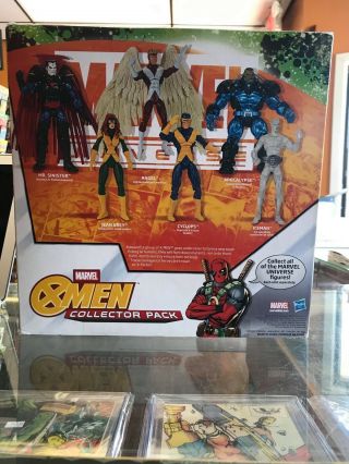 Marvel Universe 3.  75” X - Men Collector Pack Action Figure Set Toys R Us Exclusive 2