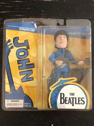 The Beatles Cartoon John Lennon Mcfarlane Toys Figure 2004