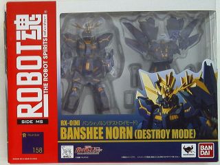 Bandai - The Robot Spirits Gundam Unicorn Banshee Norn Destroy Mode Gundam Uc