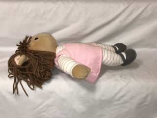 D.  W.  Arthur ' s Little Sister Plush 1994 EDEN 14” PBS Pink Dress Stuffed Toy 7