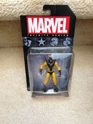 Marvel Universe Infinite Series 3.  75 " Yellow Jacket Action Figure Non - Pkg