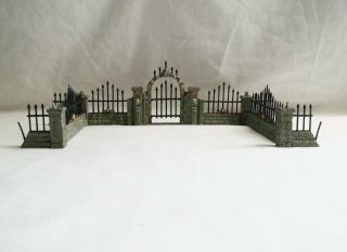 Reaper Bones Miniatures Harrowgate Graveyard Fence Set Custom Painted By Pizzazz