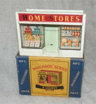 60s.  Matchbox.  Moko.  Lesney.  A5 Home Stores Shop Accessory Pack.