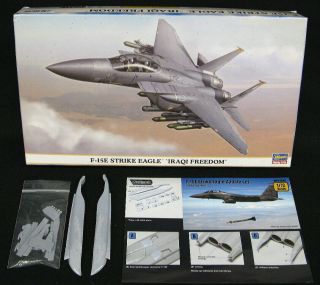 1/72 Hasegawa Models F - 15e Strike Eagle " Iraqi Freedom " & Wolfpack Resin