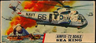 1/72 Airfix Models Sikorsky Sh - 3d Sea King Rescue Helicopter Nmib