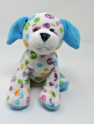 Webkinz Peace Puppy Dog Plush Only No Code 9 " Soft Toy Hm440 Ganz