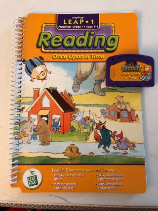 Leapfrog Leap1 Pre - School To Grade 1 Reading - Once Upon A Time W/cartridge