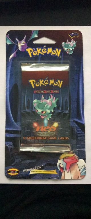 2001 Pokemon Neo Revelation Blister Pack - Factory
