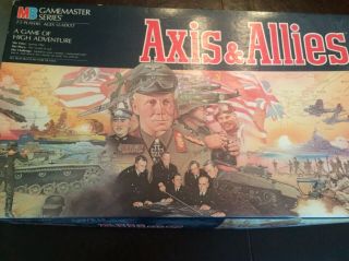Axis And Allies Game - 1986 - 2nd Edition - Spring 1942 Gamemaster Series