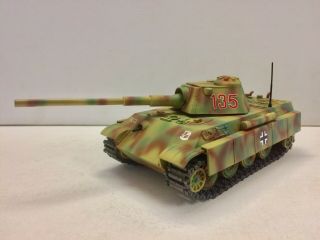 Tank Museum Solido Panther F With Side Armor And 88mm Cannon Panzer Char 1/50