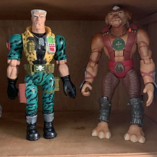 1998 Hasbro Major Chip Hazard & Archer Small Soldiers Talking 12 " Action Figures