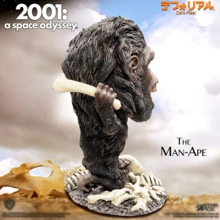 STAR ACE Toys ARTIST DEFO - REAL 2001 A Space Odyssey Series the Man - Ape Sculpt 5