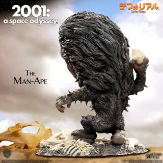 STAR ACE Toys ARTIST DEFO - REAL 2001 A Space Odyssey Series the Man - Ape Sculpt 6