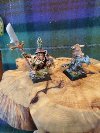Rackham Confrontation Miniatures Elite Painted Dwarf And Goblin