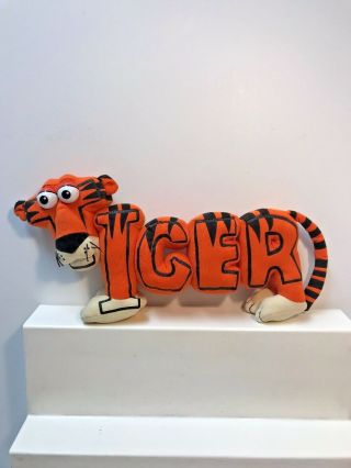 Pbs Word World Pull Apart Magnetic Zoo Animals Plush Alphabet Tiger Baby Toy