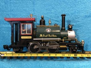 Aristo - Craft REA - 21102 G Scale Great Northern GN Rogers 2 - 4 - 2 Steam Locomotive 5