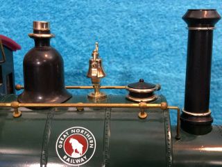 Aristo - Craft REA - 21102 G Scale Great Northern GN Rogers 2 - 4 - 2 Steam Locomotive 8