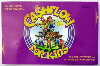 Cashflow For Kids Board Game By Robert Kiyosaki - Rich Dad Poor Dad - Educational