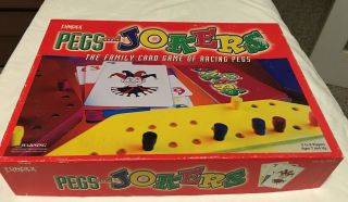 Pegs And Jokers; The Family Card Game Of Racing Pegs.  Contents And