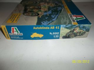 Italeri Autoblinda AB 41 1/35 Scale 6442 Modle Kit T33 6