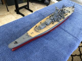 1/450 Hasegawa Ijn Yamato Built Parts Repair